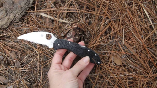 Складной нож Spyderco Delica 4 Lightweight 11FSWCBK фото 10