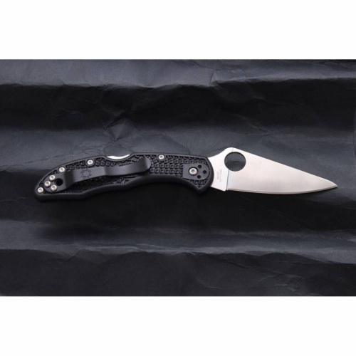 Складной нож Spyderco Delica 4 Flat Ground - 11FPBK фото 8 Складной нож Spyderco Delica 4 Flat Ground - 11FPBK фото 8
