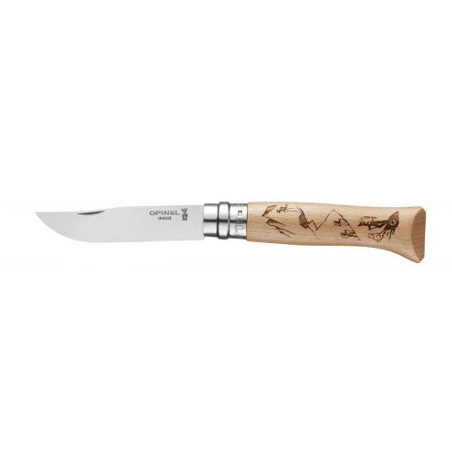 Складной нож Opinel №8 Alpine adventures Складной нож Opinel №8 Alpine adventures