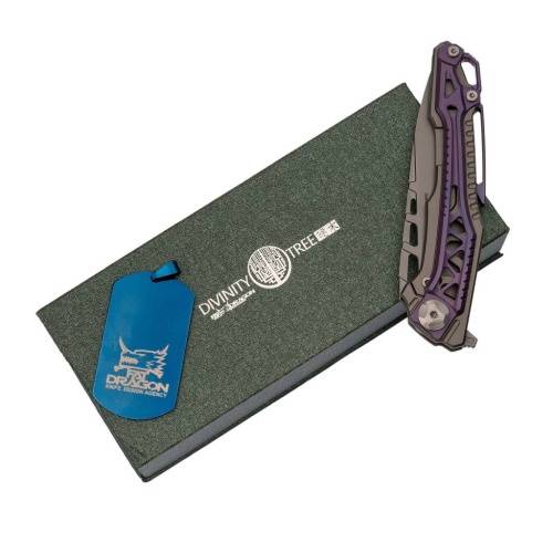 5891 Nimo Knives Fat Dragon Purple фото 3