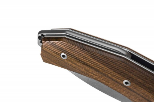 Складной нож Lion Steel KUR BST Santos Wood фото 9