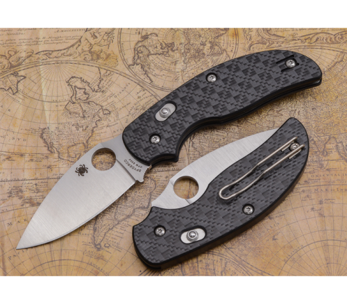Складной нож Spyderco Sage 3 - 123CFBAP фото 2 Складной нож Spyderco Sage 3 - 123CFBAP фото 2