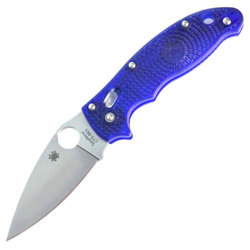 Складной нож Spyderco Manix 2 Lightweight Blue 101PBL2