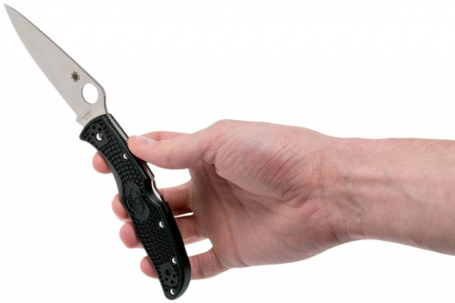 Складной нож Spyderco Endura 4 Flat Ground - 10FPBK фото 12